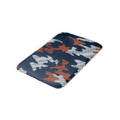 Auburn Deep-South Tiger Spirit Camo  バスマット (アングル)