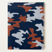 Auburn Deep-South Tiger Spirit Camo プランナー手帳 (裏面)