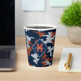 Auburn Deep-South Tiger Spirit Camo  紙コップ