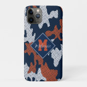Auburn Deep-South Tiger Spirit Camo Case-Mate iPhoneケース (裏)