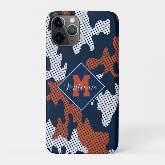 Auburn Deep-South Tiger Spirit Camo  Case-Mate iPhoneケース (裏)