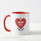 Auburn Hills Michigan Hometown Coffee Mug マグカップ (左)
