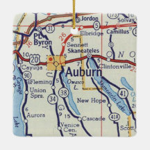 Auburn NYヴィンテージマップ