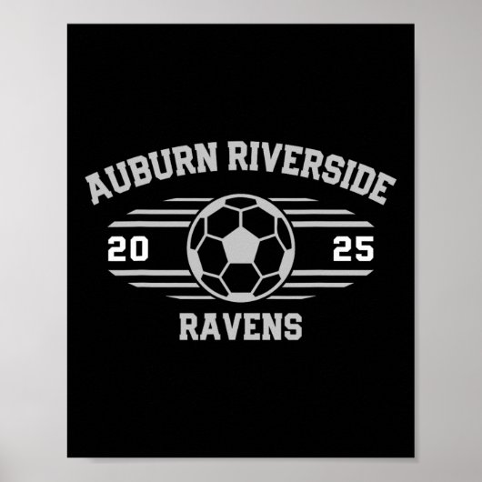 Auburn Riverside Ravens Soccer Byll 2025  ポスター (正面)