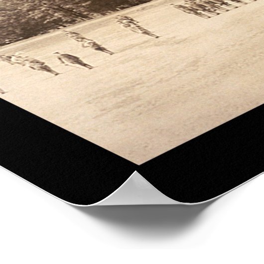 Auburn University写真1918 ポスター (角)