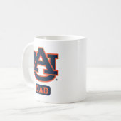 Auburn University "AU"ロゴパパ コーヒーマグカップ (正面左)