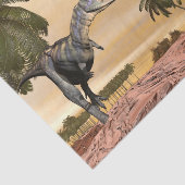 Aucasaurusの恐竜の戦い- 3Dは描写します 薄葉紙 (詳細)