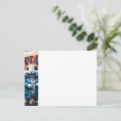 Auch im Regen werden Ostereier versteckt シーズンポストカード (スタンド正面)