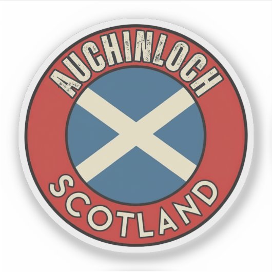 Auchinloch, Scotland シール (正面)