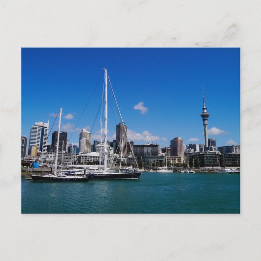 Auckland Harbour, New Zealand - Postcard ポストカード (正面)