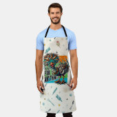 Audacious Avian エプロン (着用した状態)