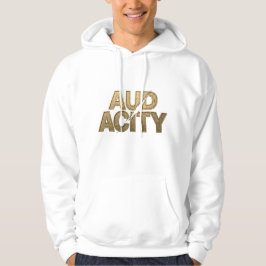 Audacity Gold Cracked Metallic 3D Rebel Royale  パーカ