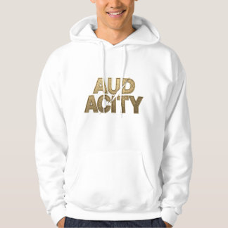 Audacity Gold Cracked Metallic 3D Rebel Royale パーカ
