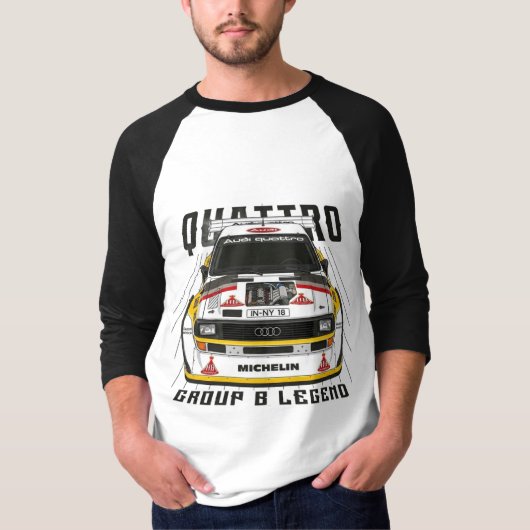 Audi Quattro Tシャツ (正面)