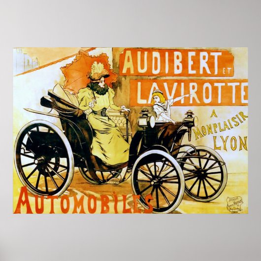 Audibert et Lavirotte Autoves. ポスター (正面)