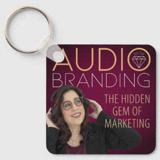 Audio Branding Podcast Keychain キーホルダー
