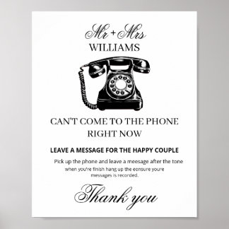 Audio Guestbook Sign,  Wedding Audio Guestbook ポスター