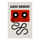 AUDIO MEMORY – Une mémoire sonore ポスター (正面)