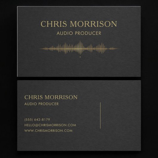 Audio Producer 名刺