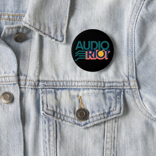 Audio Riot Band Logo Circle Pin 缶バッジ (インサイチュ)