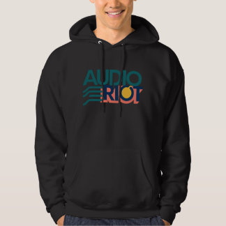 Audio Riot Black Hoodie w/ Color Logo パーカ