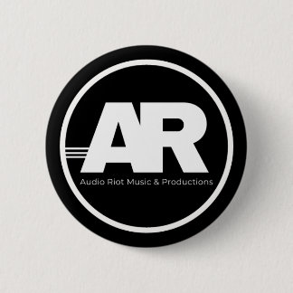 Audio Riot Logo Circle Pin 缶バッジ
