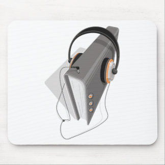 Audiobookの概念 マウスパッド
