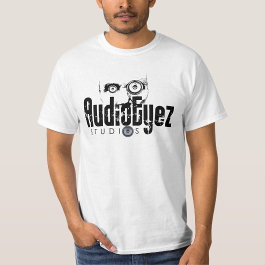 AudioEyezのスタジオ Tシャツ (正面)