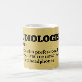 Audiologist Coffee Definition コーヒーマグカップ (中央)
