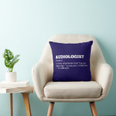 Audiologist Definition Humor Pillow クッション (椅子)
