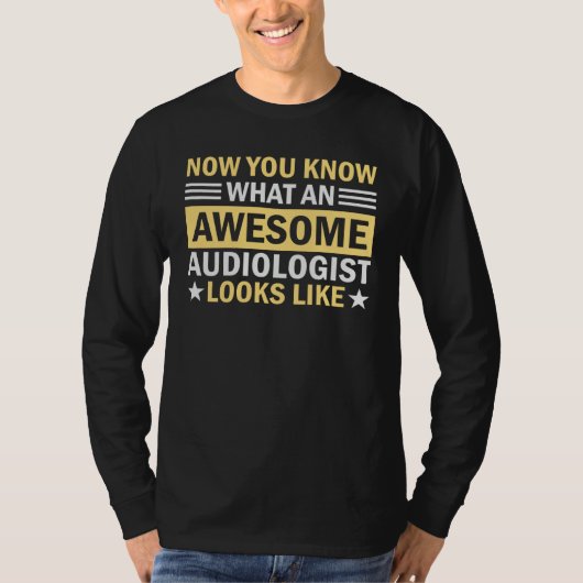 Audiologist Doctor Audiology Ear Hearing Aid Club Tシャツ (正面)