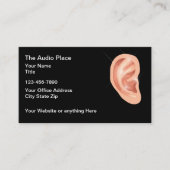 Audiologist Hearing Care Services 名刺 (正面)
