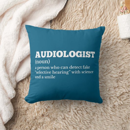Audiologist Humor Definition クッション (ブランケット)