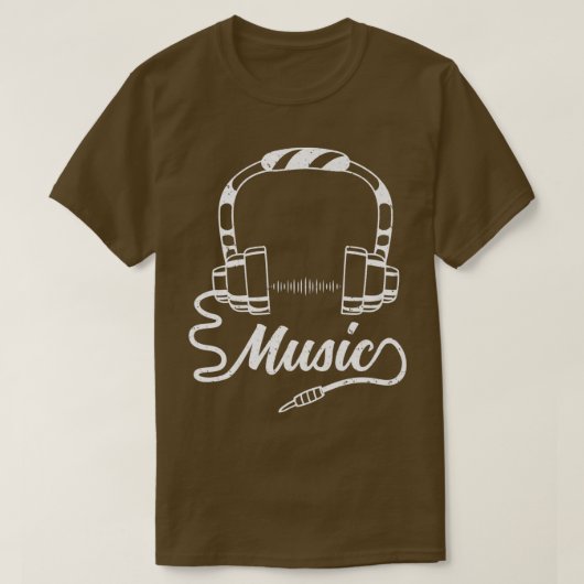 Audiophile Music Lover Sound Guy DJ Tシャツ (デザイン正面)