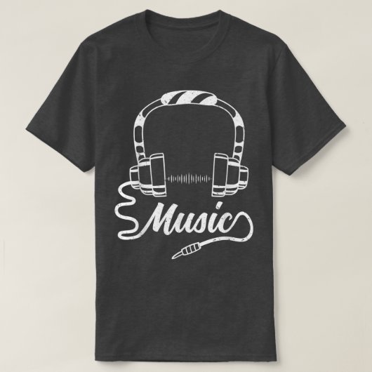 Audiophile Music Lover Sound Guy DJ Tシャツ (デザイン正面)
