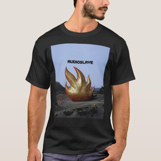 Audioslave(HQ)グラフィックTシャツ Tシャツ (正面)