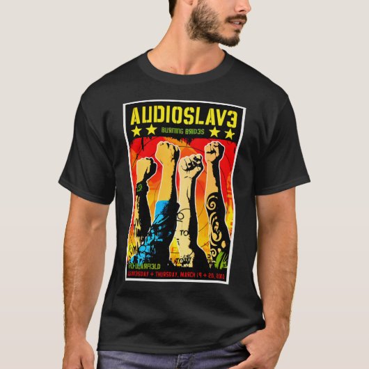 Audioslave Tour Essential T-Shirt Tシャツ (正面)