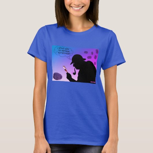 "Auditor：重要な虚偽の記述のみを検出する" Tシャツ (正面)