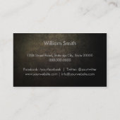 Auditor Business Card 名刺 (裏面)