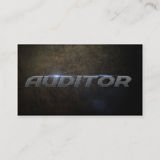 Auditor Business Card 名刺 (正面)