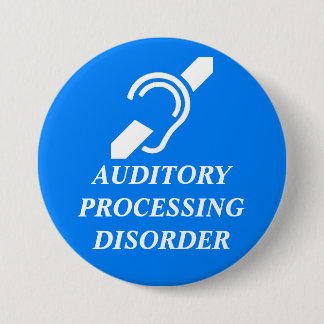 AUDITORY PROCESSING DISORDER 缶バッジ