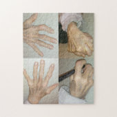 Audreyの手のパズル ジグソーパズル (縦)