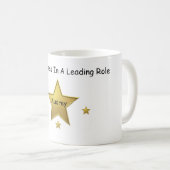 Audreyベストの女優 コーヒーマグカップ (正面右)