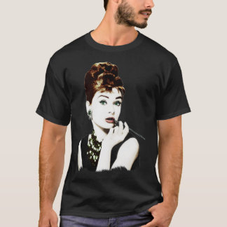 Audry Hepburn T-ShirtAudrey Hepburn - Breakfast At Tシャツ