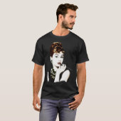 Audry Hepburn T-ShirtAudrey Hepburn - Breakfast At Tシャツ (正面フル)
