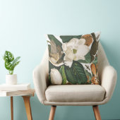 Audubonのかっこうの鳥の野性生物の花柄の装飾用クッション クッション (椅子)