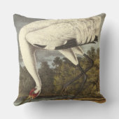 Audubonのアメリカシロヅル クッション (裏面)