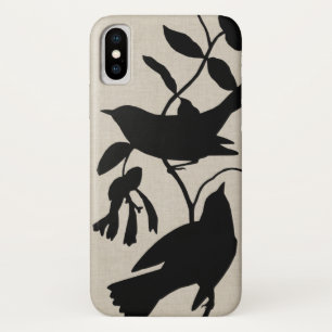 AudubonのシルエットIV iPhone X ケース