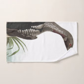 Audubonのダイバーまたは水潜り鳥の鳥の野性生物のBathタオルセット バスタオルセット (ハンドタオル)