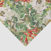 Audubonのハチドリの鳥の花のティッシュペーパー 薄葉紙 (詳細)